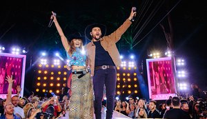 Samyra Show grava DVD com Mano Walter, Priscila Senna, Léo Foguete e Iguinho & Lulinha