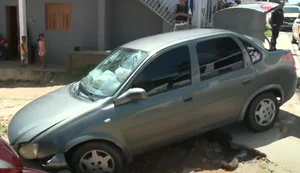 Motorista fura fiscalização de trânsito, em seguida colide em moto, e é preso em Ipioca