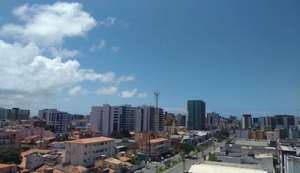 Alagoas tem previsão de tempo de sol entre nuvens durante o final de semana