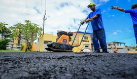 Prefeitura de Maceió utilizou 6,6 mil toneladas de asfalto na recuperação de vias