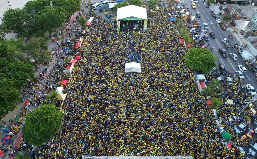 Praça da Bandeira terá supertelão para jogos da Copa do Mundo