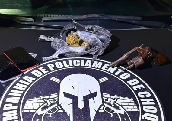 Suspeito de duplo homicídio na Santa Amélia é preso no Vergel horas após corpos serem encontrados