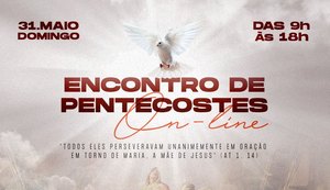 Renovação Carismática Católica realiza I Encontro de Pentecostes Online