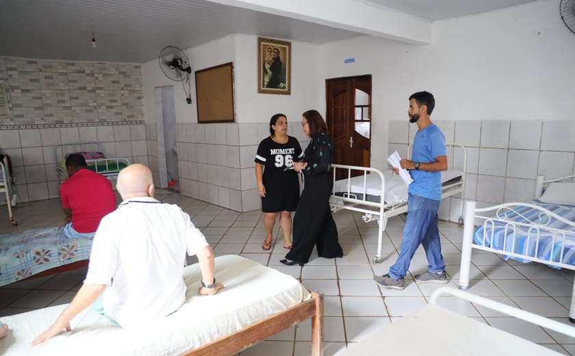 Fiscalização conjunta encontra 20 idosos sem cuidados garantidos por lei em Maceió