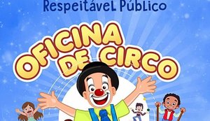 Oficina de Circo com o palhaço Mixuruca acontece no Maceió Shopping