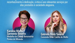 Juristas alagoanas serão homenageadas em sessão solene