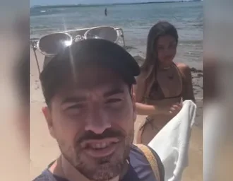Casal relata constrangimento durante gravação de vídeos em praia de Maceió