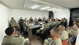 CPRM reúne comandantes da região metropolitana de Maceió