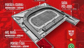 CRB inicia nesta 4ª a venda de ingressos para jogo contra a Chapecoense