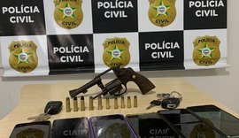 Polícia Civil autua jovem por porte ilegal de arma de fogo e receptação