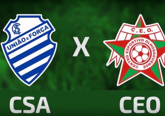 Partida entre CSA e CEO será de portões fechados e terá transmissão da FAF TV
