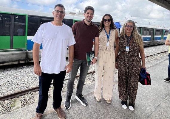 Semtur realiza visita técnica em parceria com a CBTU para explorar potencial turístico das rotas de trem