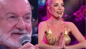 Luiza Possi cobra vaga em novela para Silvio de Abreu ao vivo, no Faustão