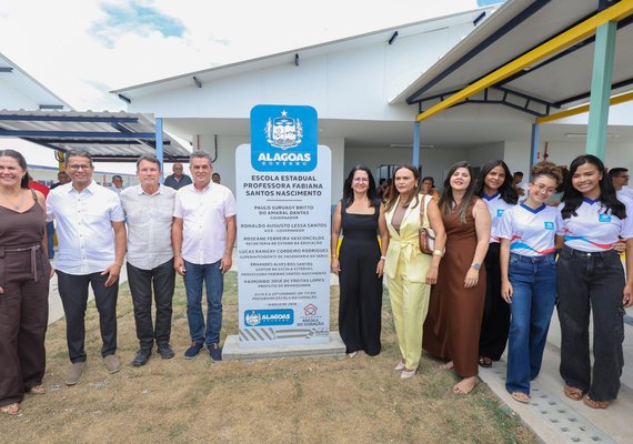Governo de Alagoas inaugura em Branquinha a 26ª Escola do Coração