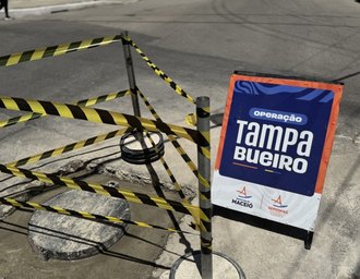 Centro recebe mais uma etapa da Operação Tampa Bueiro neste sábado