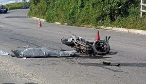 Colisão entre moto e van deixa um morto na ladeira da Chesf, em Rio Largo