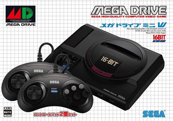 Sega vai lançar Mega Drive Mini com 40 jogos e dois joysticks
