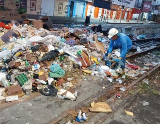 CBTU denuncia descarte de lixo na linha de trem