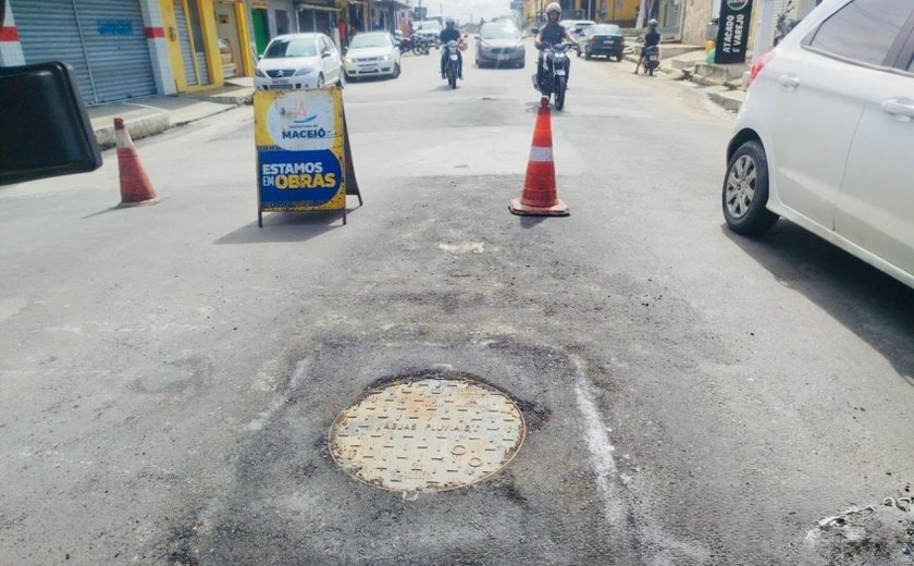 Operação Tampa Bueiro avança com serviços em diversos locais de Maceió