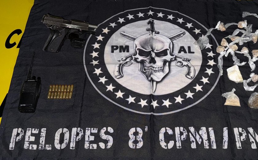 PM prende braço armado do Comando Vermelho em São Miguel dos Milagres