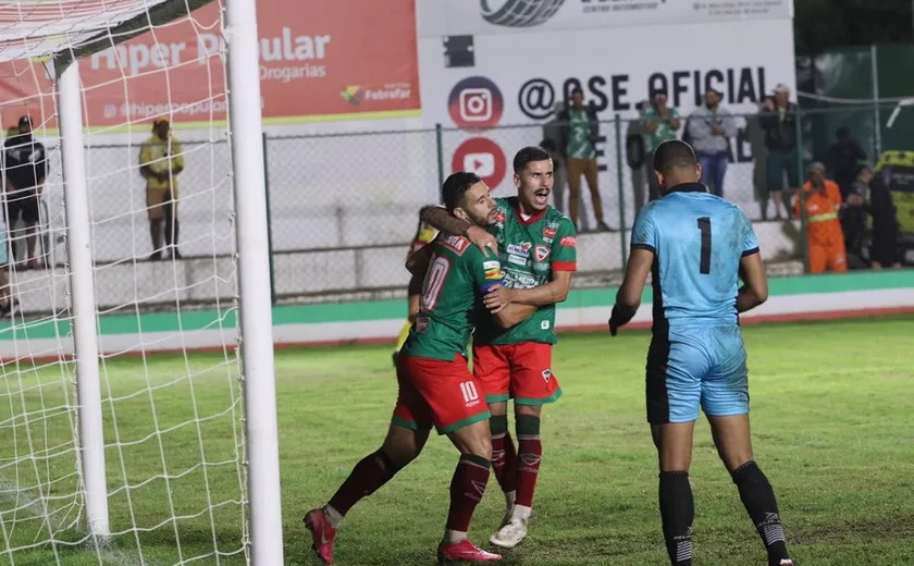 Com dois gols de Júnior Timbó, CSE derrota o Atlético de Alagoinhas em Palmeira dos Índios