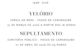 Jovem não resiste após campanha por doação de sangue; velório acontece em Passo de Camaragibe