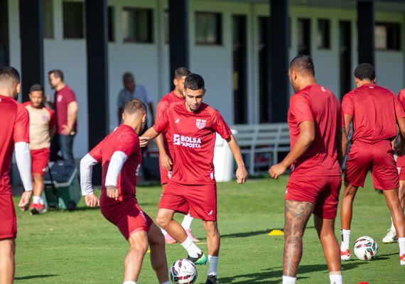 No ﻿CT do Atlético-MG, CRB finaliza preparação para 7ª rodada da Série B