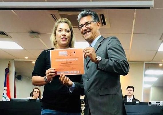 Hospital Veredas conquista Certificado de Excelência do Tribunal do Trabalho/AL