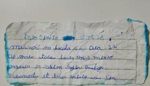 Escola de Coruripe denuncia bilhetes com ameaças de ataque e símbolos nazistas