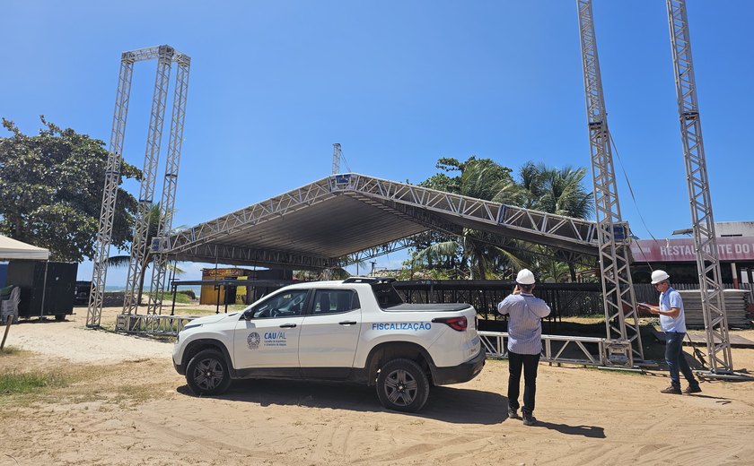 Estruturas para o carnaval em Maceió e no interior passam por fiscalização