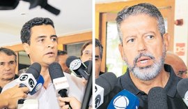 Lira e JHC evitam confirmar apoios nacionais