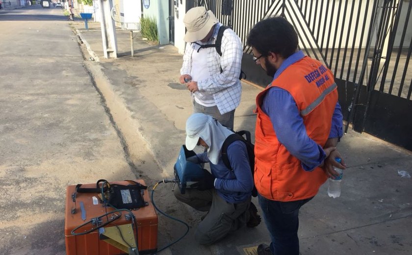 Pesquisadores do Serviço Geológico iniciam novo estudo no bairro do Pinheiro