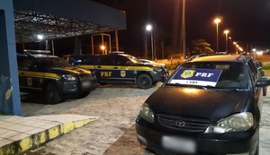 PRF localiza veículo roubado e prende homem por receptação em São Miguel dos Campos