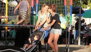 Fernanda Gentil e Priscila Montandon curtem passeio no Rio