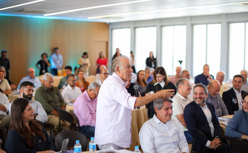 Renan Filho defende ‘novo salto’ no desenvolvimento de Alagoas em encontro com setor produtivo