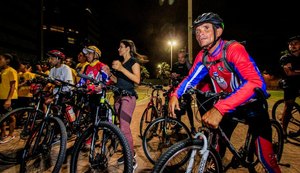 Passeio ciclístico marca início da Semana de Trânsito em Maceió