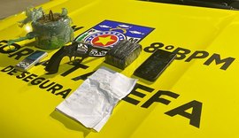 PM/AL realiza prisões e apreensões em ações contra o tráfico de drogas em Rio Largo e Arapiraca