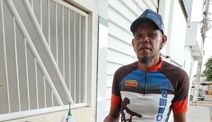 Ciclista baiano que percorre o mundo tem bicicleta roubada em Maceió