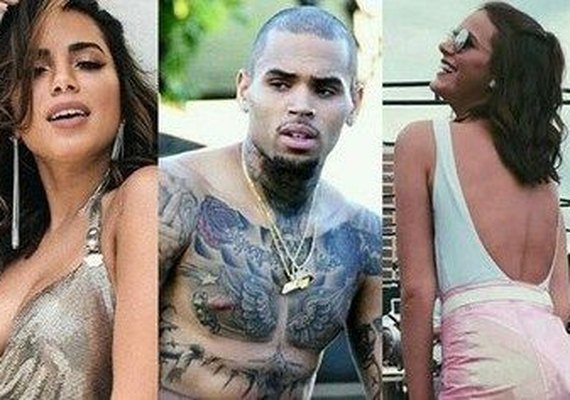 Ex de Rihanna começa a seguir Anitta e Bruna Marquezine no Instagram