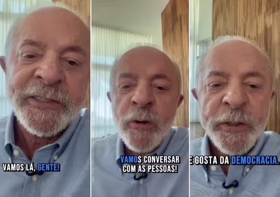 Nas redes sociais, Lula convoca apoiadores a irem às ruas impedir 'retrocesso' no país