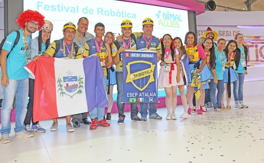 Equipe de Alagoas vence o Grand Prix Senai de Inovação em olimpíada
