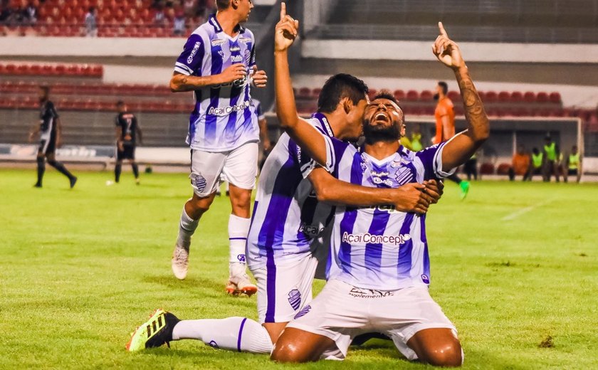 CSA vence o ASA de virada no Trapichão e reassume liderança do Campeonato Alagoano