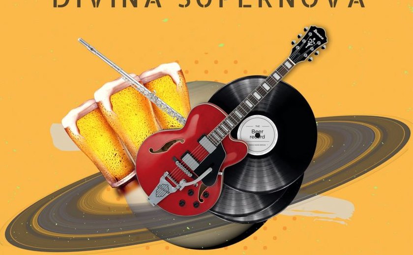 Divina Supernova e Clube do Vinil no DasLagoas Brewpub