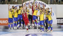 Brasil supera Argentina e conquista Copa América de futsal