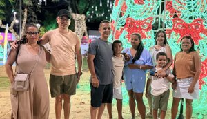 Vila de Natal no Parque do Centenário fortalece lazer e economia na parte alta de Maceió