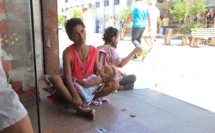 Alagoas tem mais de 5 mil moradores de rua