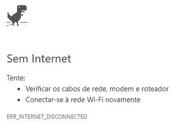 Google explica origem do jogo do dinossauro no Chrome