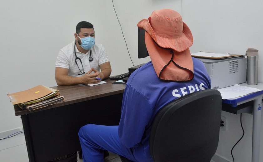 Número de consultas médicas no sistema prisional de Alagoas cresce 74%