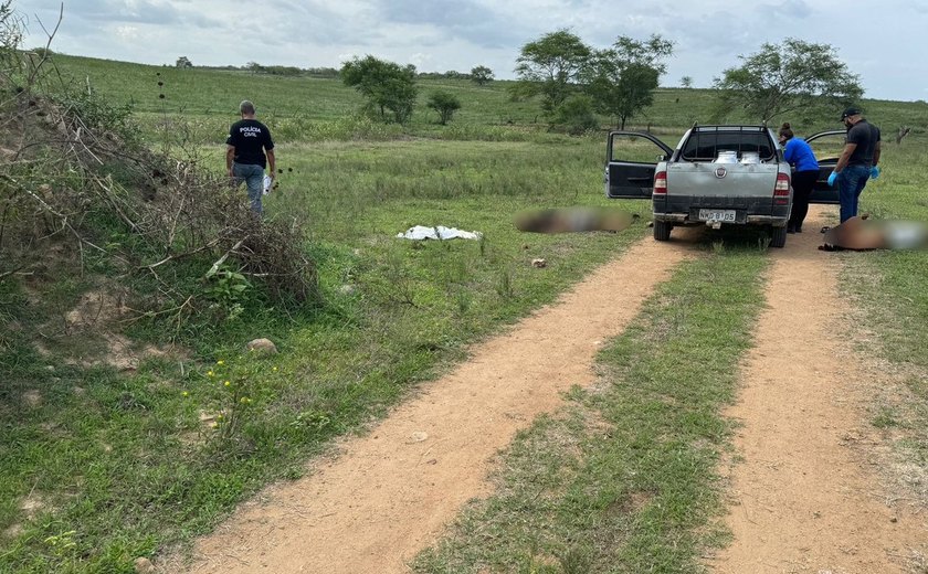 Dois corpos são encontrados dentro de carro na zona rural de Batalha