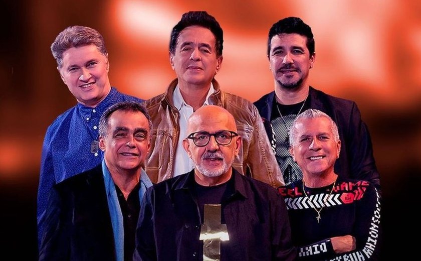 Roupa Nova apresenta ‘Simplesmente Roupa Nova’ em Maceió nesta sexta (24)